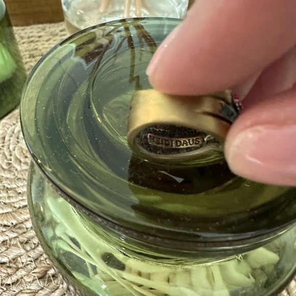 BOGO! Heidi Daus Elegant Multicolor Gemstone Ring size 5 - Picture 3 of 3